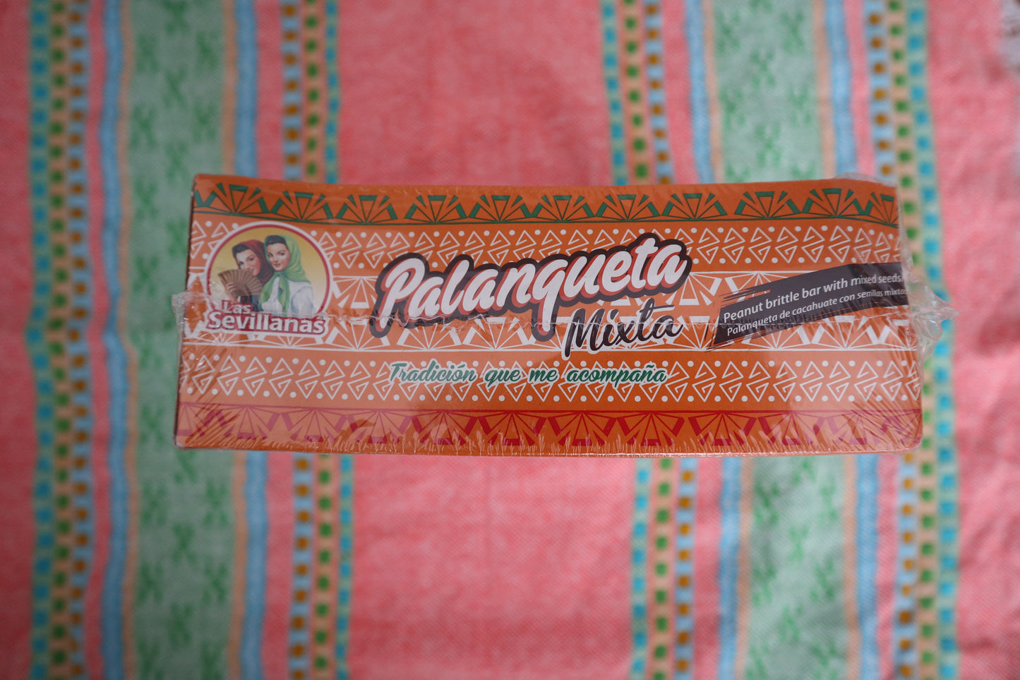 Box of 9 Palanquetas – Traditional Mexican Peanut Brittle Bars
